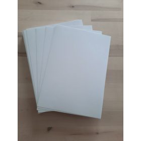 Fényes papír (A4) hátlap fehér 