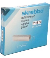 Skrebba tűzőkapocs 26/8 (1000)