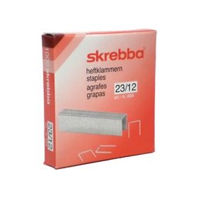 Skrebba tűzőkapocs 23/12 (1000)
