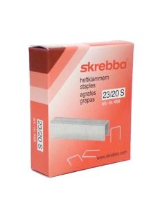 Skrebba tűzőkapocs 23/20s (1000)