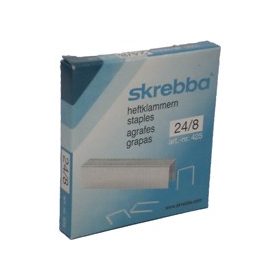 Skrebba tűzőkapocs 24/8vz (1000)