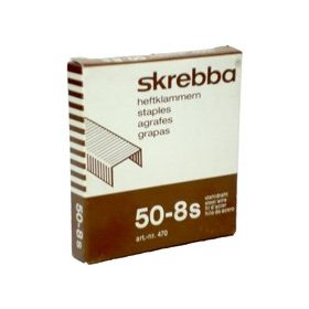 Skrebba tűzőkapocs 50/8s (1000)