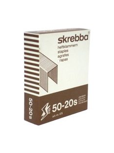 Skrebba tűzőkapocs 50/20s (1000)