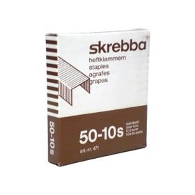 Skrebba tűzőkapocs 50/10s (1000)