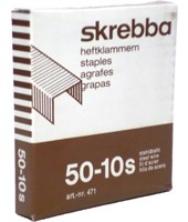 Skrebba tűzőkapocs 50/10s (1000)