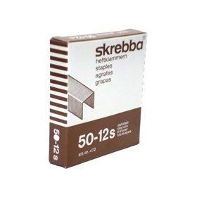 Skrebba tűzőkapocs 50/12s (1000)