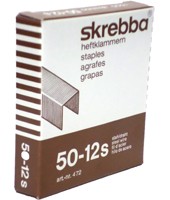 Skrebba tűzőkapocs 50/12s (1000)