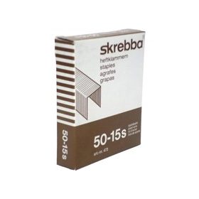 Skrebba tűzőkapocs 50/15s (1000)
