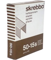Skrebba tűzőkapocs 50/15s (1000)