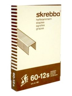 Skrebba tűzőkapocs 60/12s (1000)