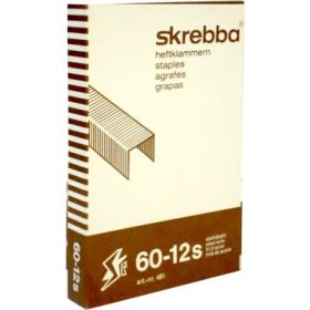 Skrebba tűzőkapocs 60/12s (1000)