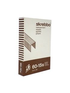 Skrebba tűzőkapocs 60/15s (1000)